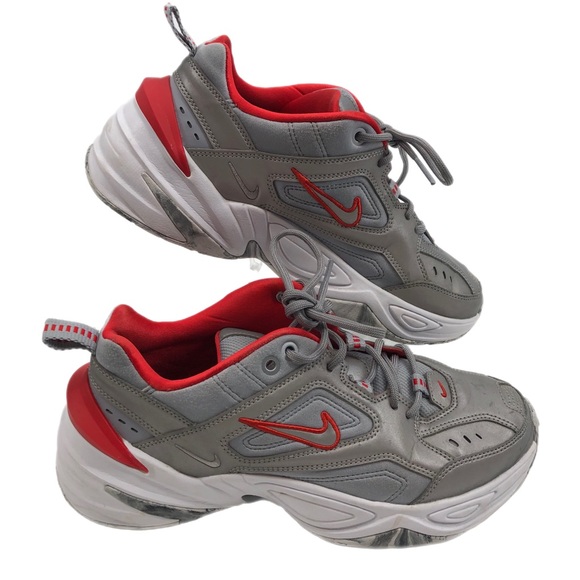 Nike Shoes - Nike SAMPLE Women's M2K Tekno Silver/Red Sneakers US 7